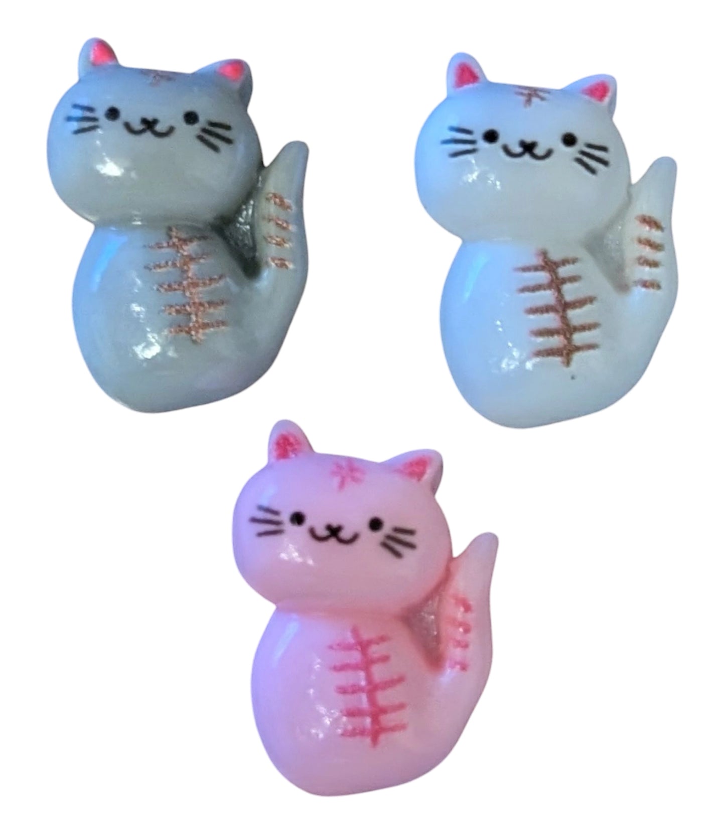 Kitty Cat Flat Back Set