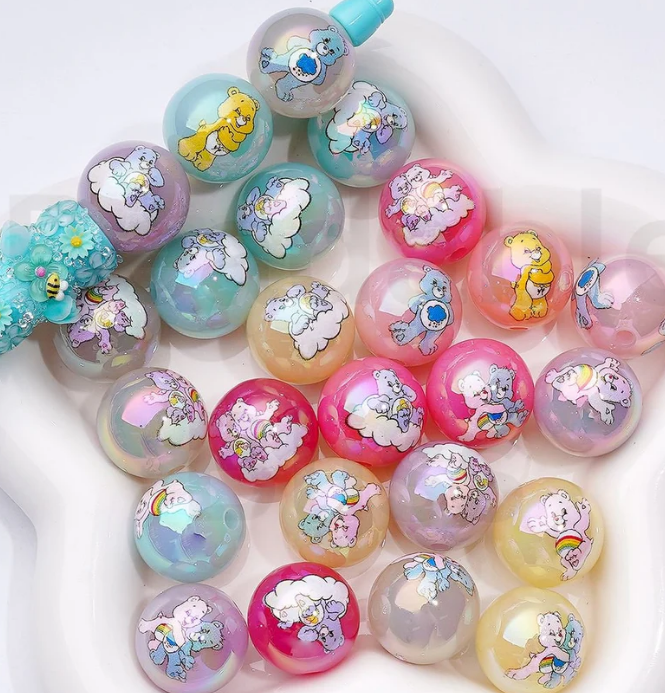 Care Bears Jelly Acrylic Beads