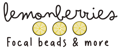 Lemonberries Focal Beads