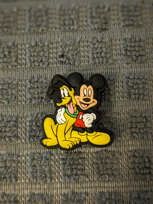 Mickey and Pluto