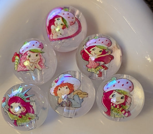 Strawberry Shortcake Beads