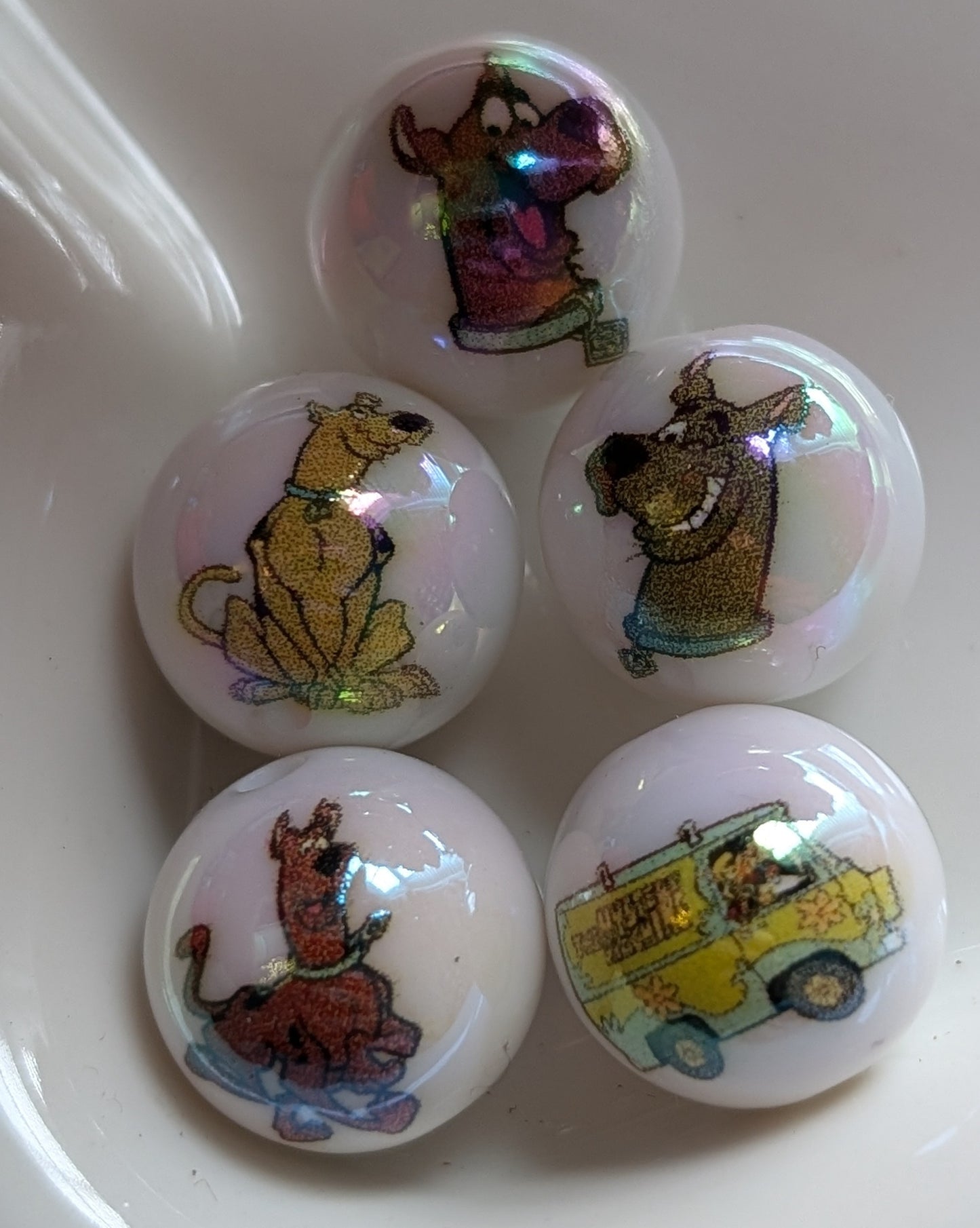 Scooby Doo Acrylic Beads