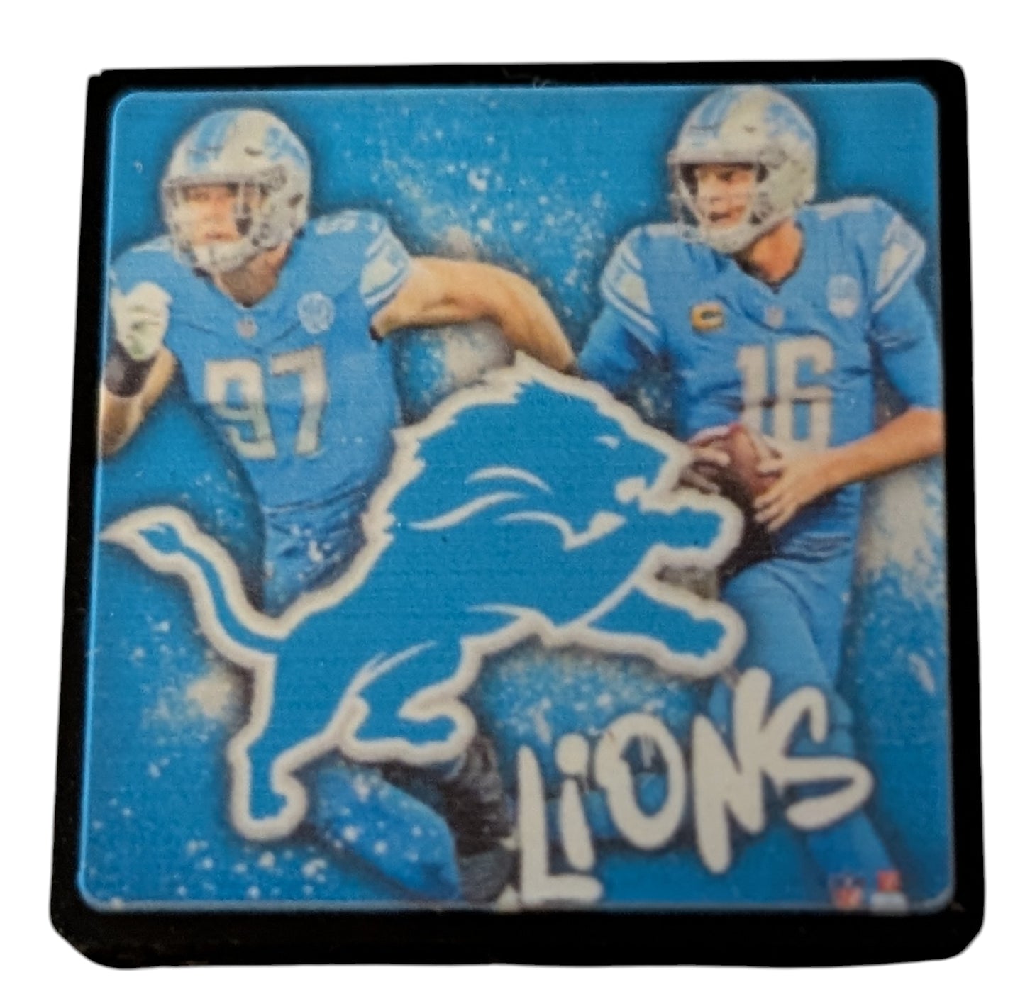 Detroit Lions Jared Goff & Aiden Hutchinson