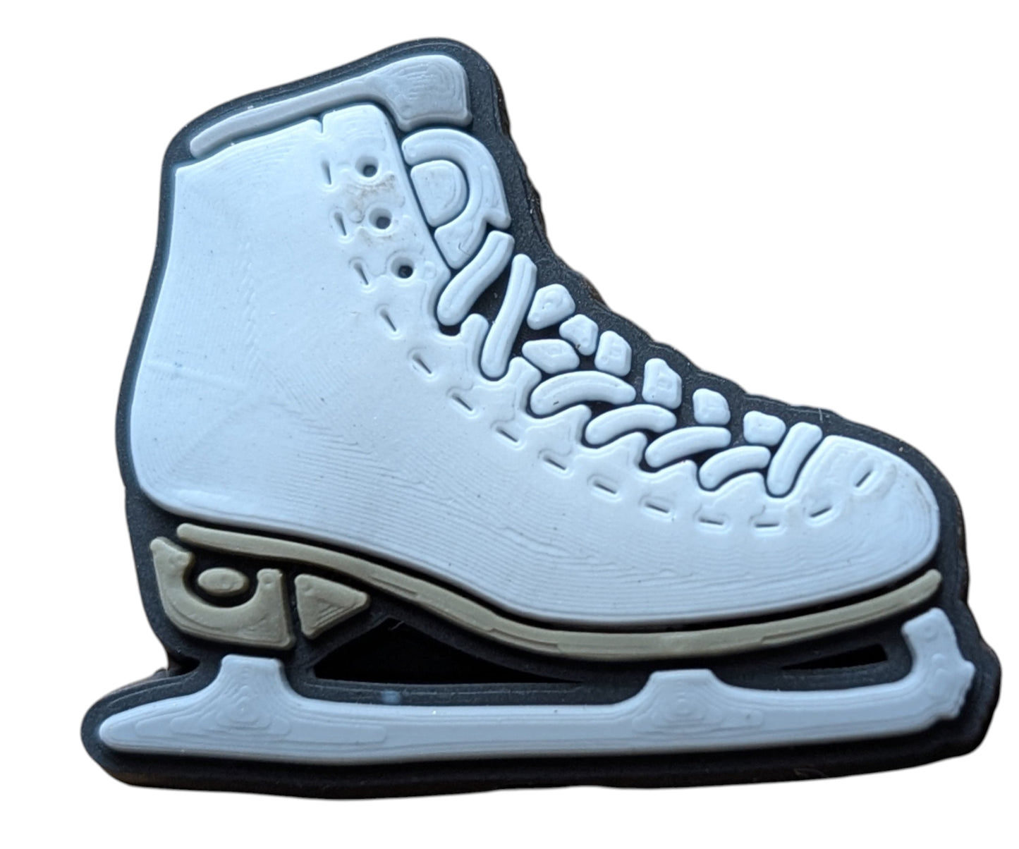 White Ice Skate