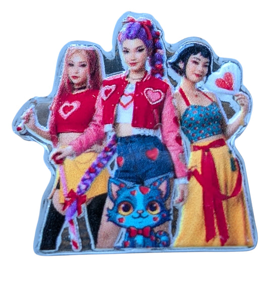 KPop Demon Hunters Acrylic Bead Variety