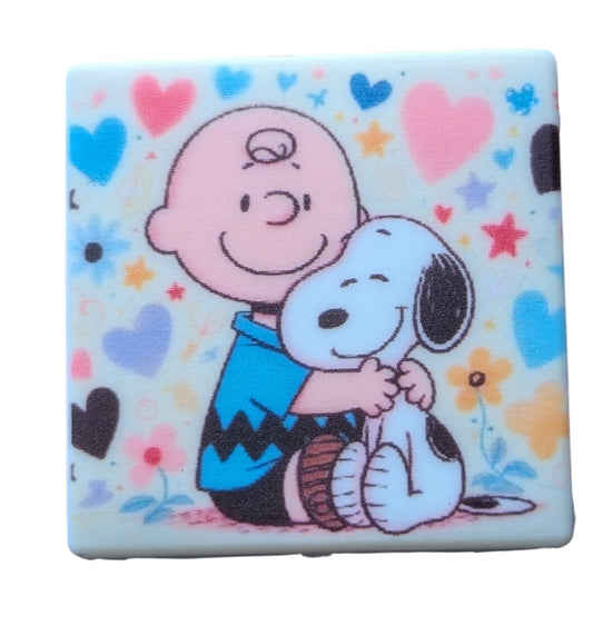 Snoopy and Charlie Brown