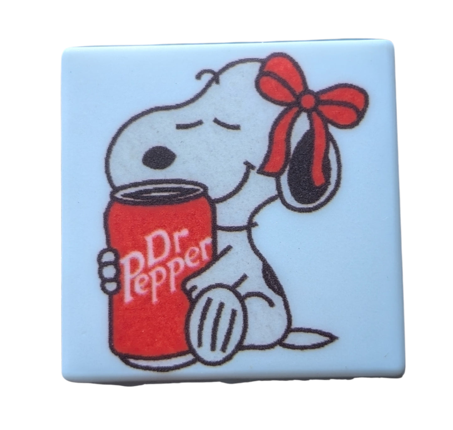 Snoopy and Dr. Pepper
