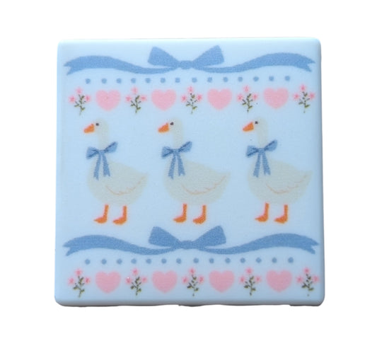 Granny Esthetic - '90s Goose and Blue Bows