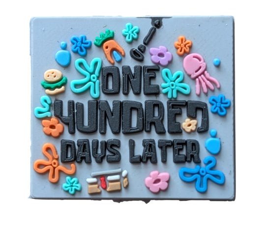 100 Days Later - Sponge Bob Font