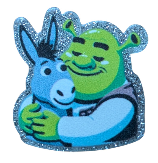 Acrylic Shrek and Donkey