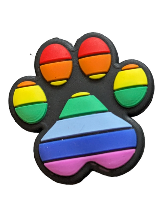 Rainbow Paw Print