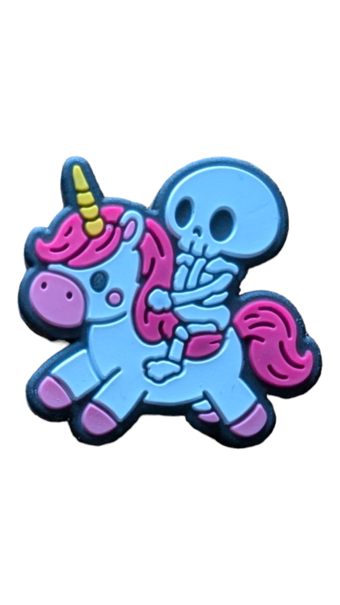 Skeleton Riding A Unicorn