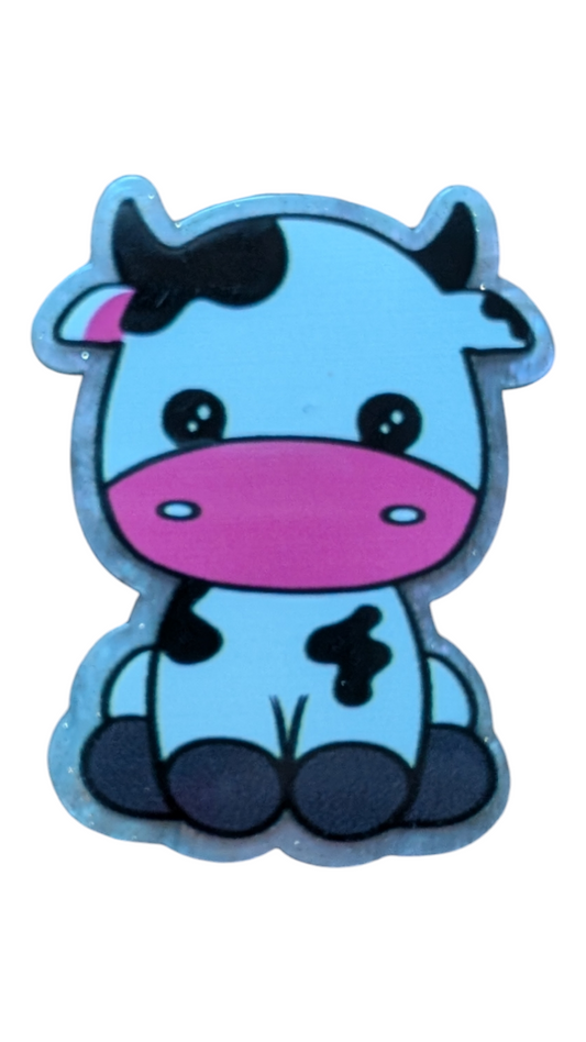 Flat Back Charm - Cow