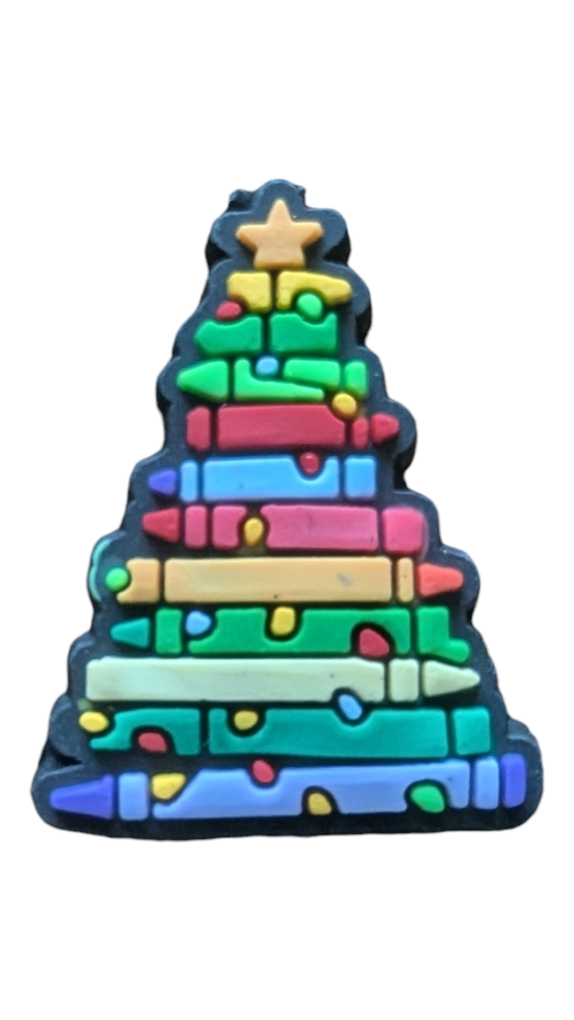 Crayon Christmas Tree