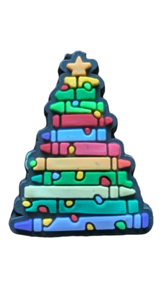 Crayon Christmas Tree