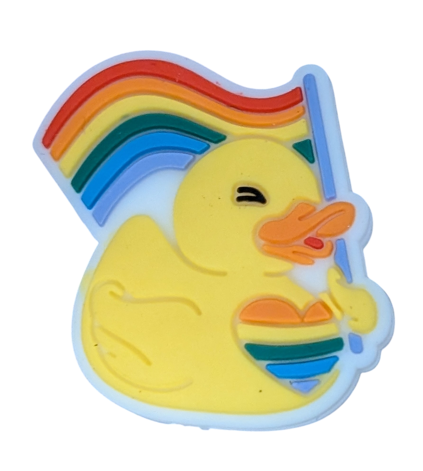 Duck with Pride Flag