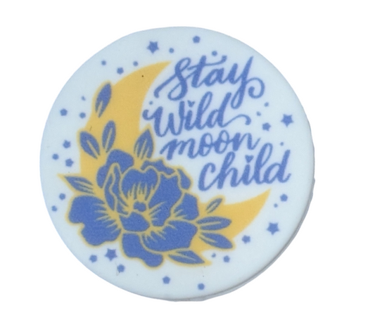 Stay Wild Moon Child - White Background