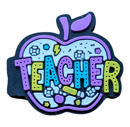 Teacher - Purple Apple