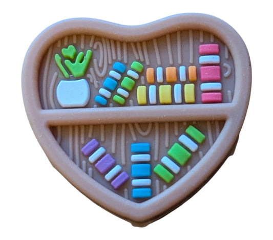 Heart Book Shelf