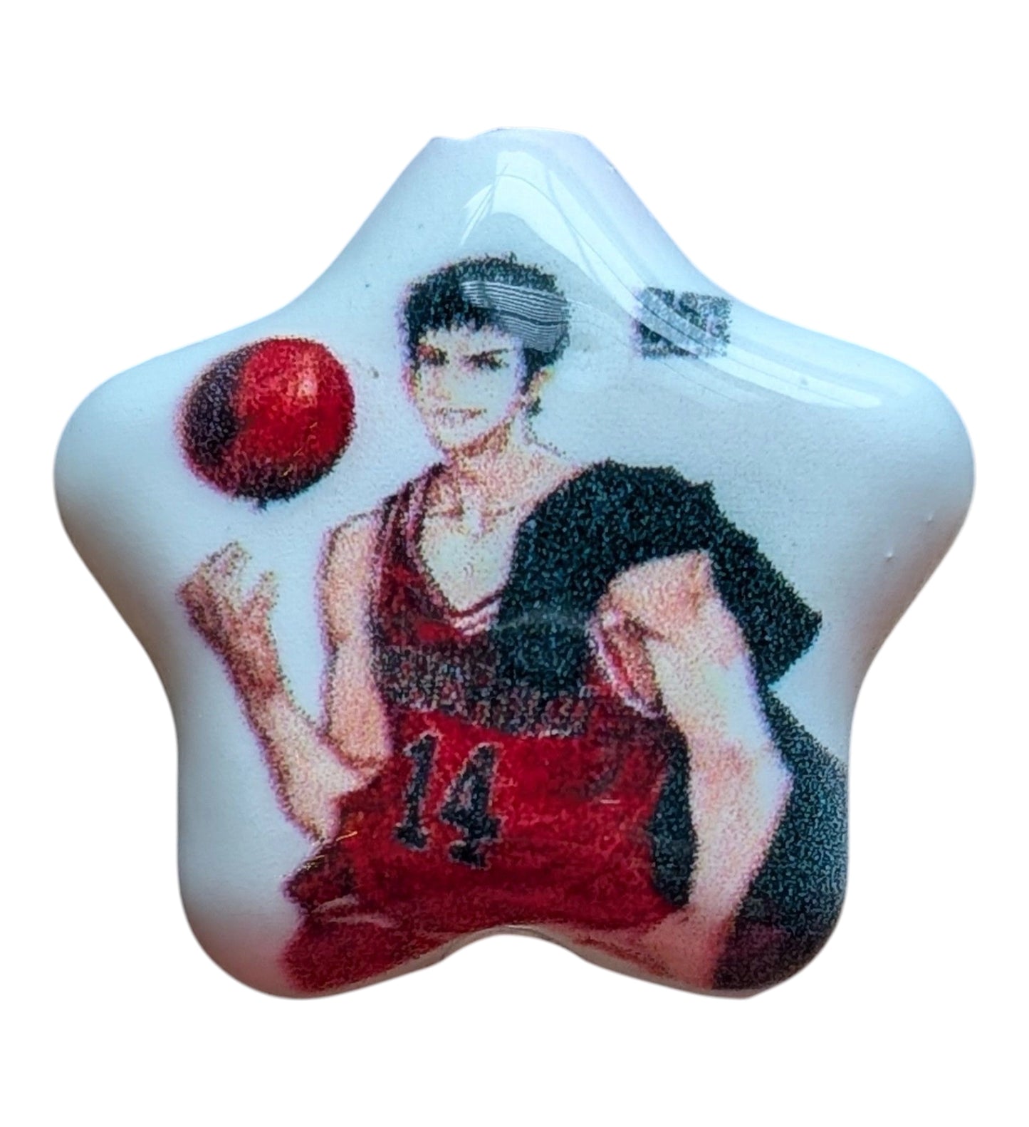 Slam Dunk Acrylic Beads