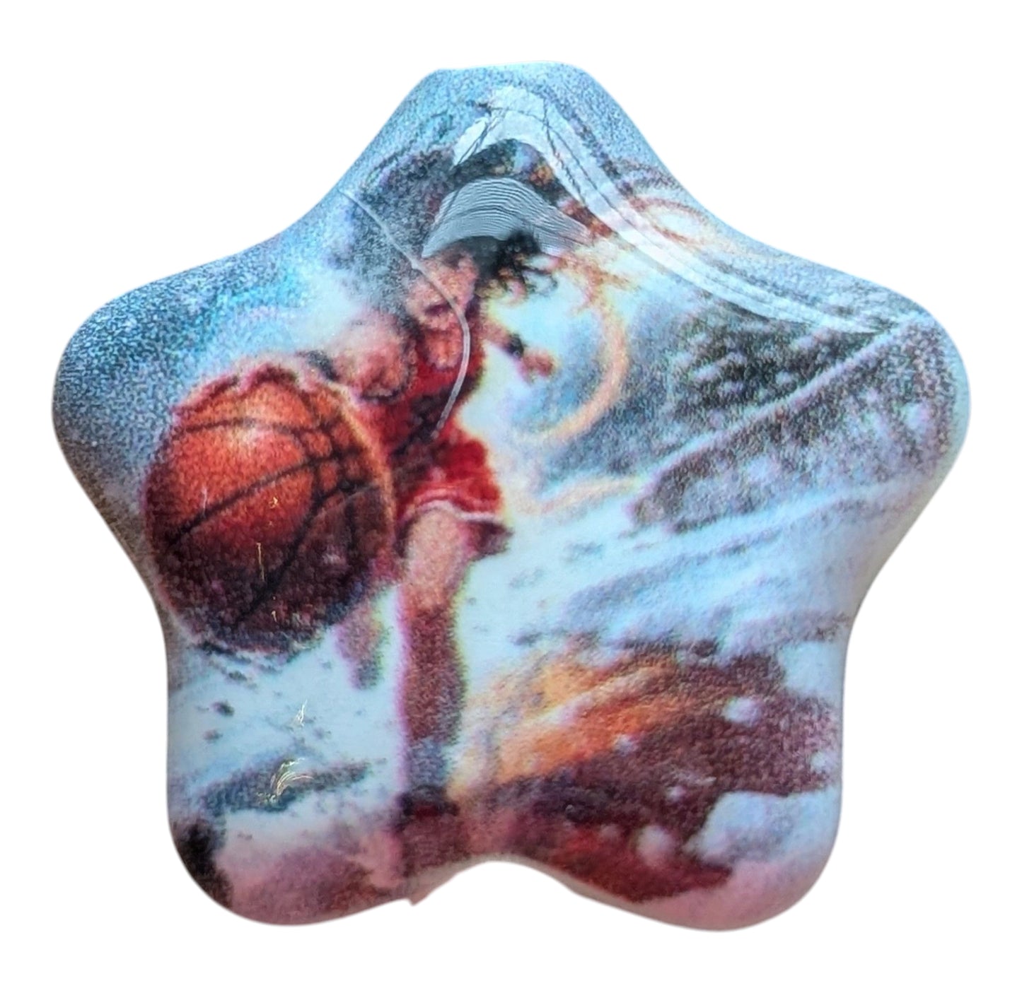 Slam Dunk Acrylic Beads