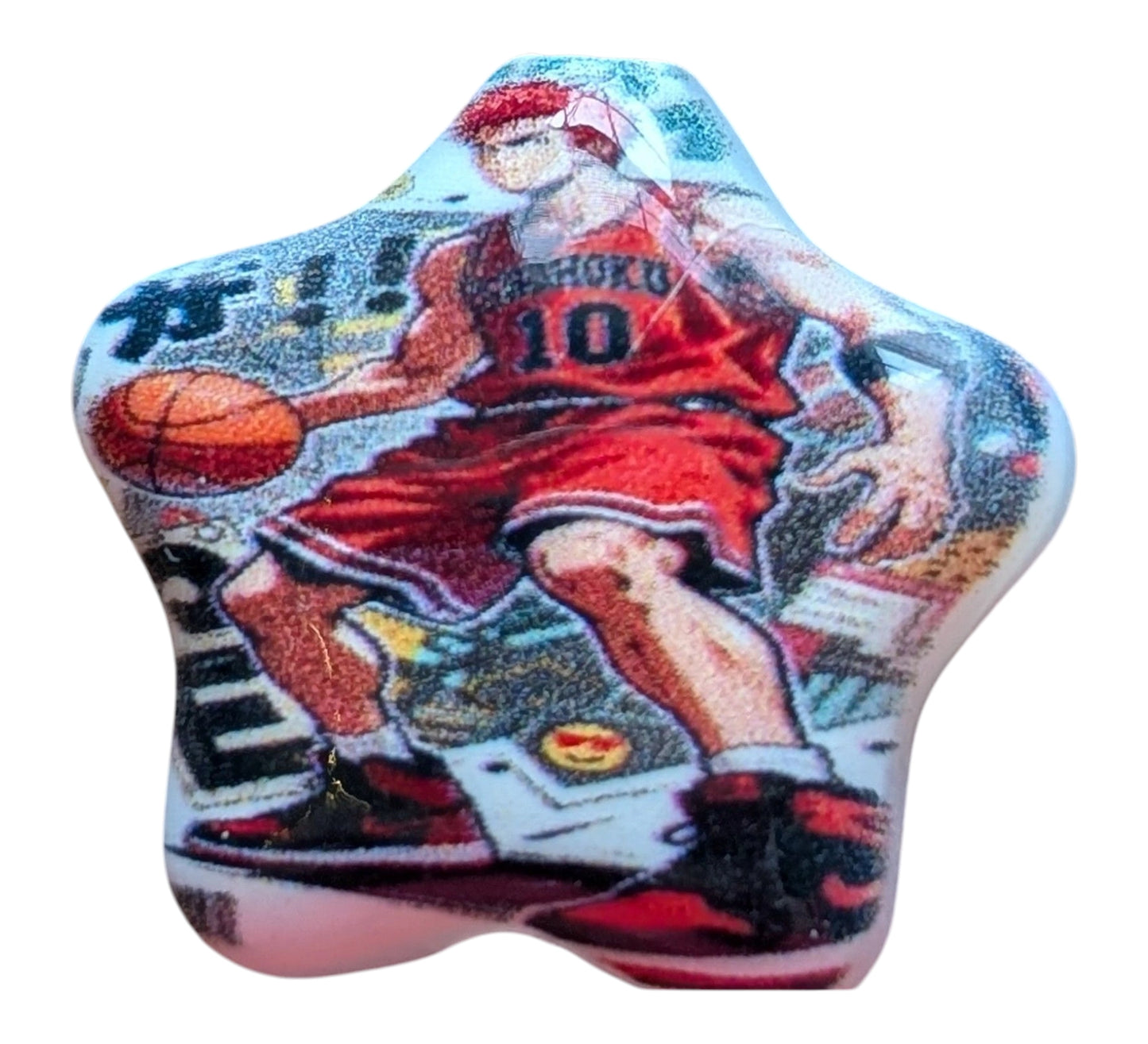 Slam Dunk Acrylic Beads