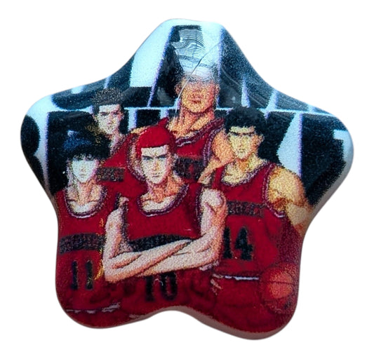 Slam Dunk Acrylic Beads