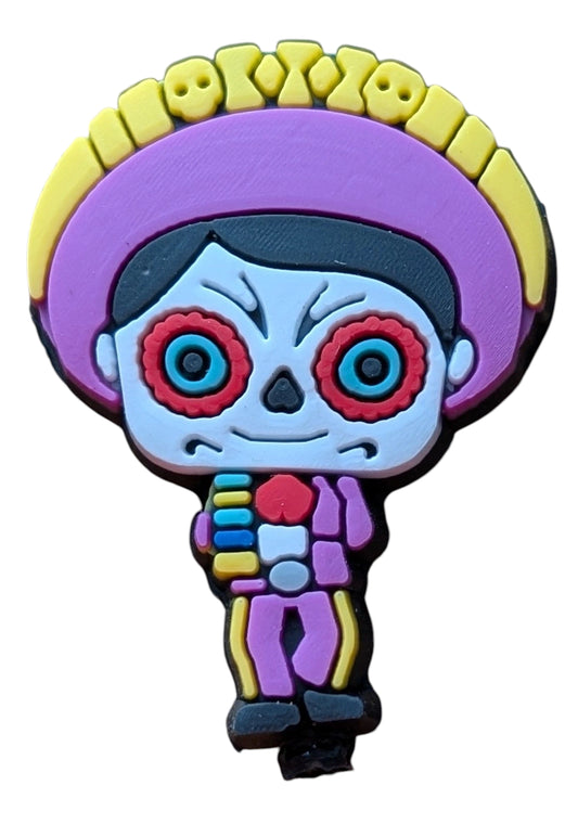Day of the Dead Family (man, woman, dog)