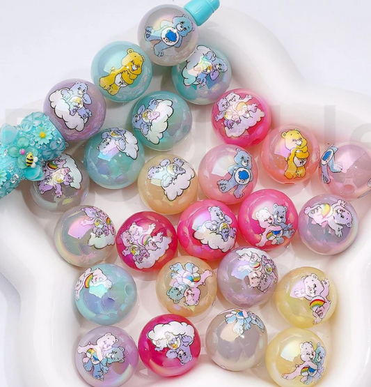 Care Bears Jelly Acrylic Beads
